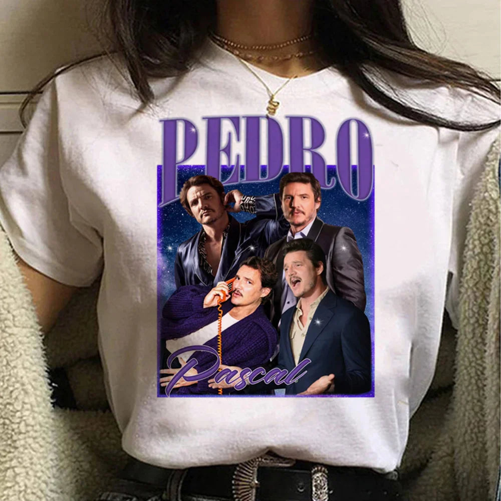 Custom Photo Vintage Tee Personalized Name T-shirt Couple Gifts Black