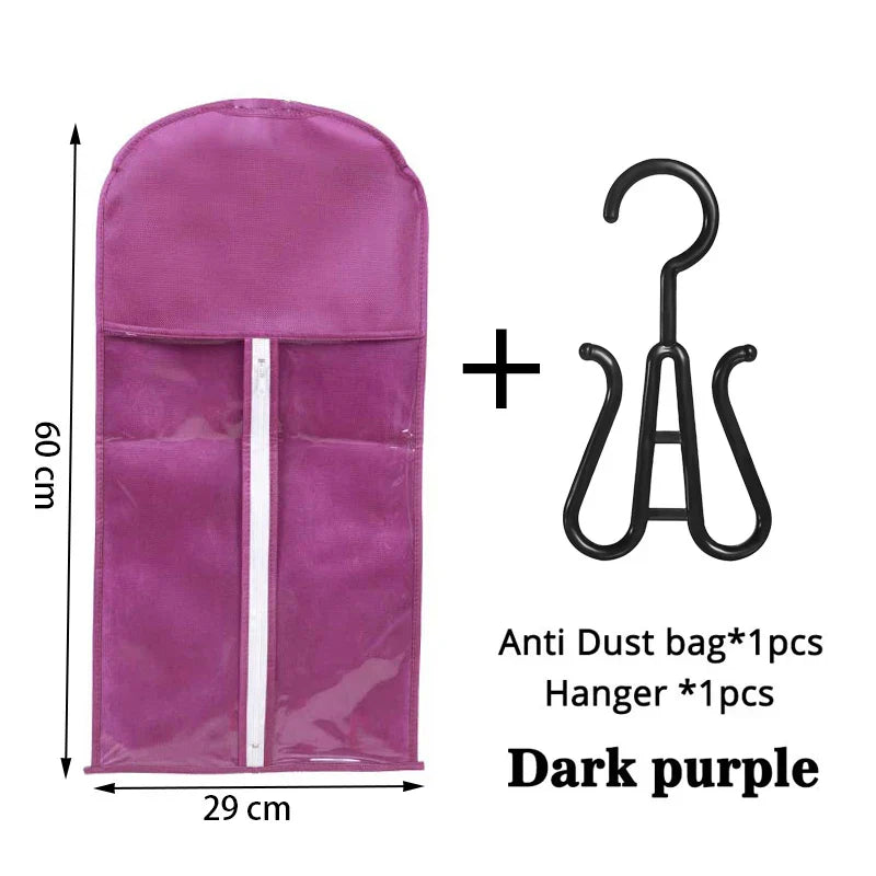 New Design Hourglass-Shaped Wig Storage Bag with Hanger