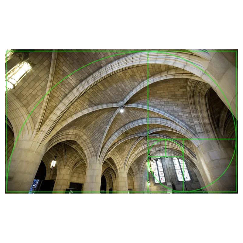 Golden Ratio/Fibonacci Composition card📷