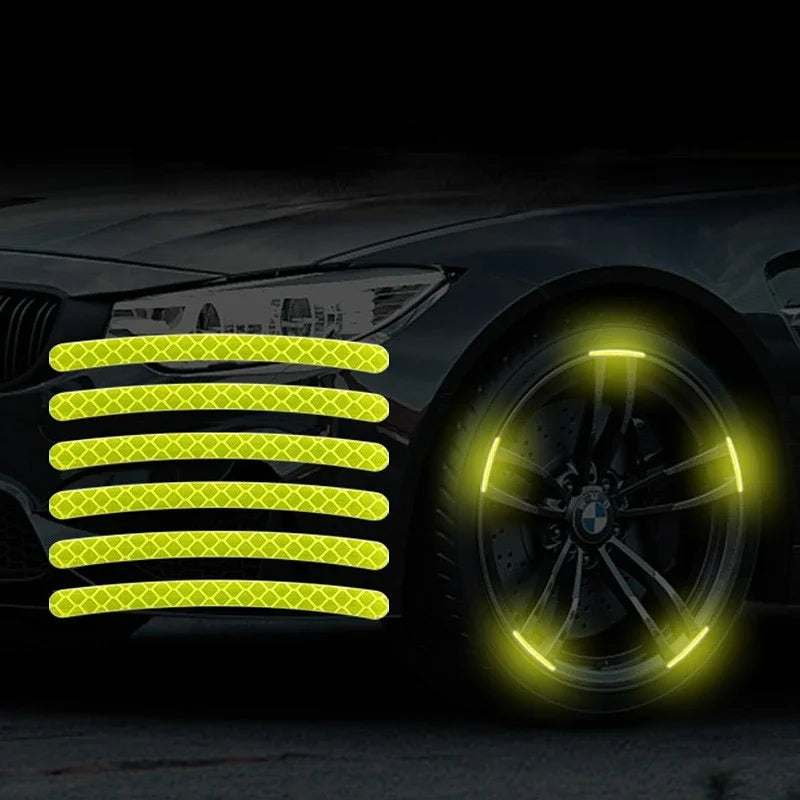 Tire Reflective Warning Stickers (20 Pcs)