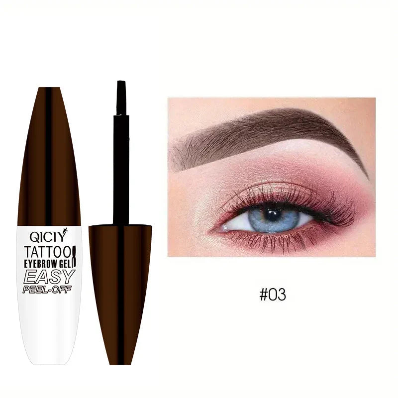 Easy Peel-Off Eyebrow Gel- Waterproof & Sweatproof