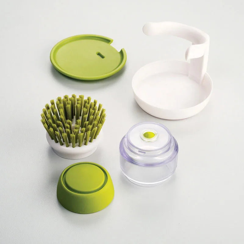 Multifunctional Pressing Cleaning Brush