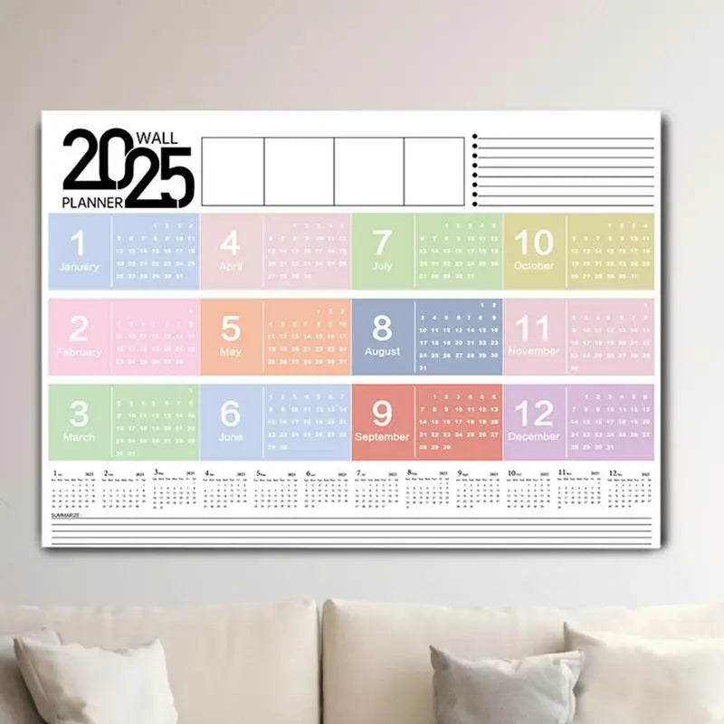 The Oversized Calendar 2025 | Dry Erase