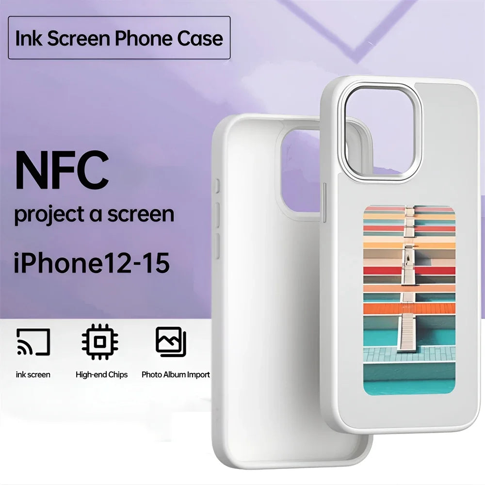 Individuality DIY Phone Case E-Ink Screen Phone Case