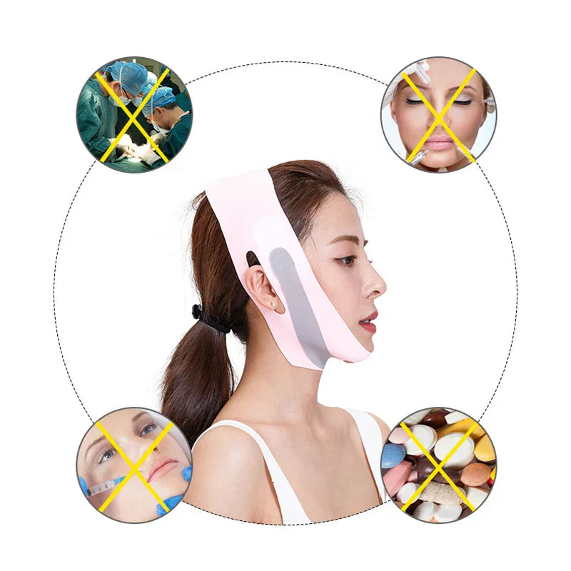 Elastic Face Slimming Bandage