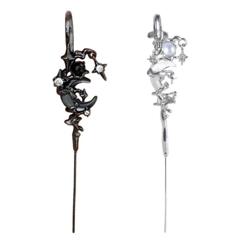 MYTH OF THE MOON Ear Hook Needle Piercing Earring