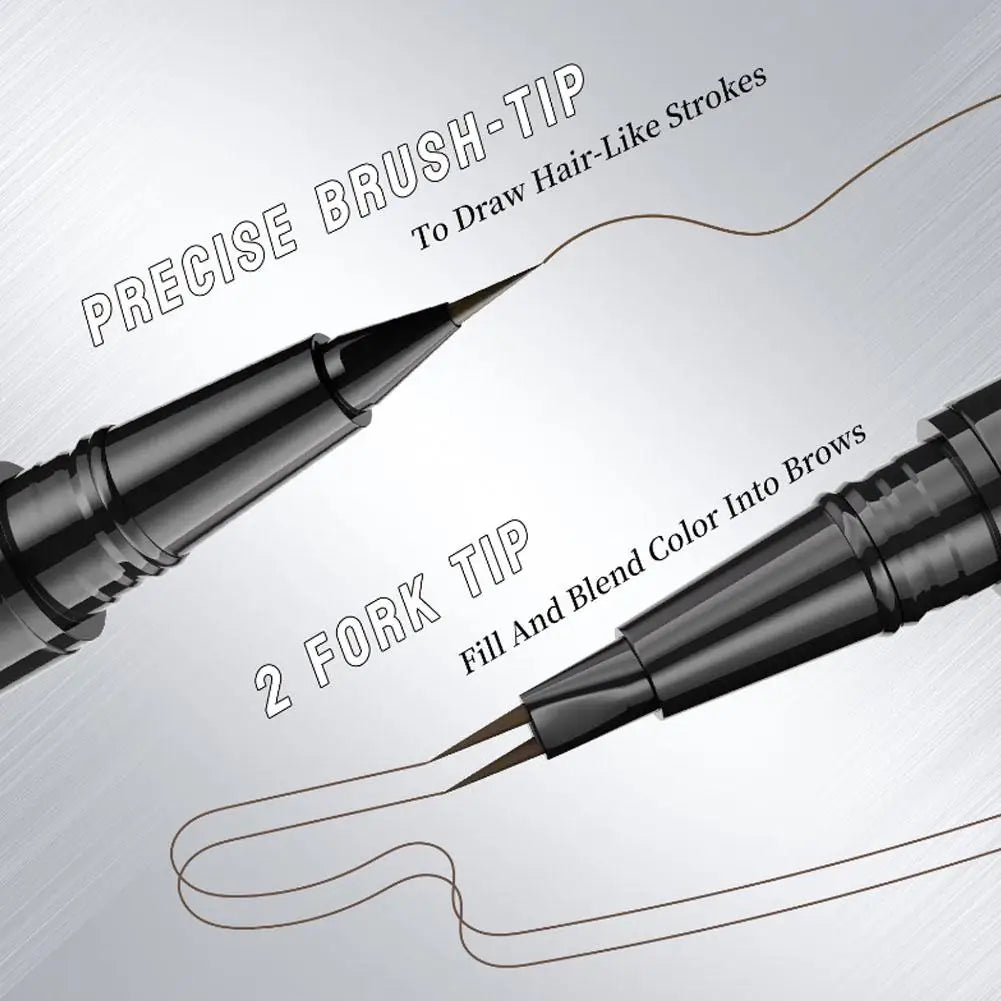 HelloKiss Curved Eyebrow Pen - Microblading Eyebrow Pencil