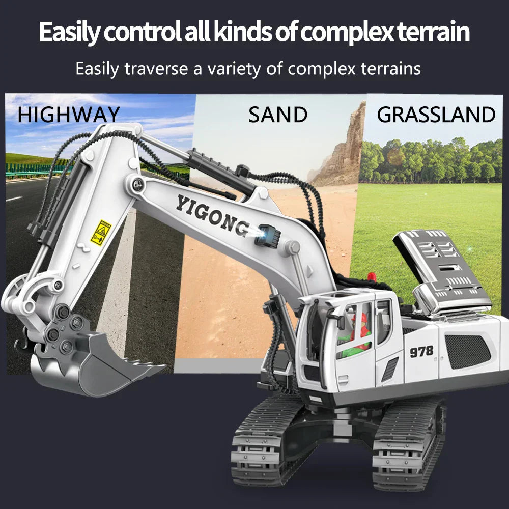 Hydraulic Full Metal Excavator G308H 1/14 RTR