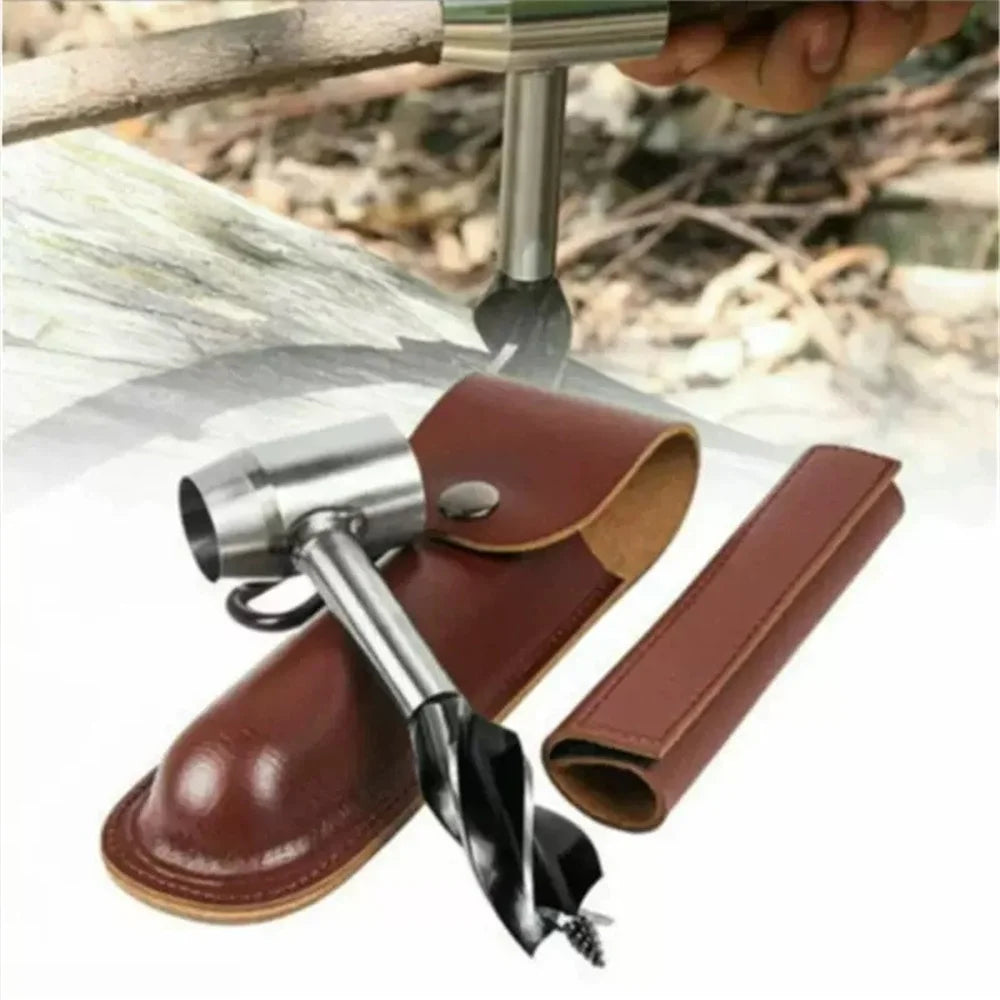 Bushcraft Settlers Tool Survival Hand Auger Wrench