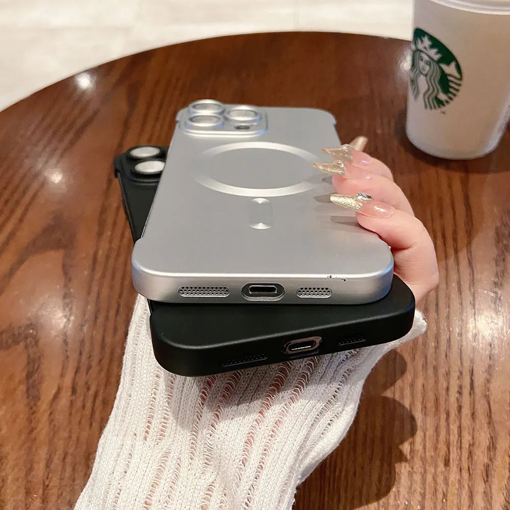 Frameless Matte PC Ultra Thin iPhone Case