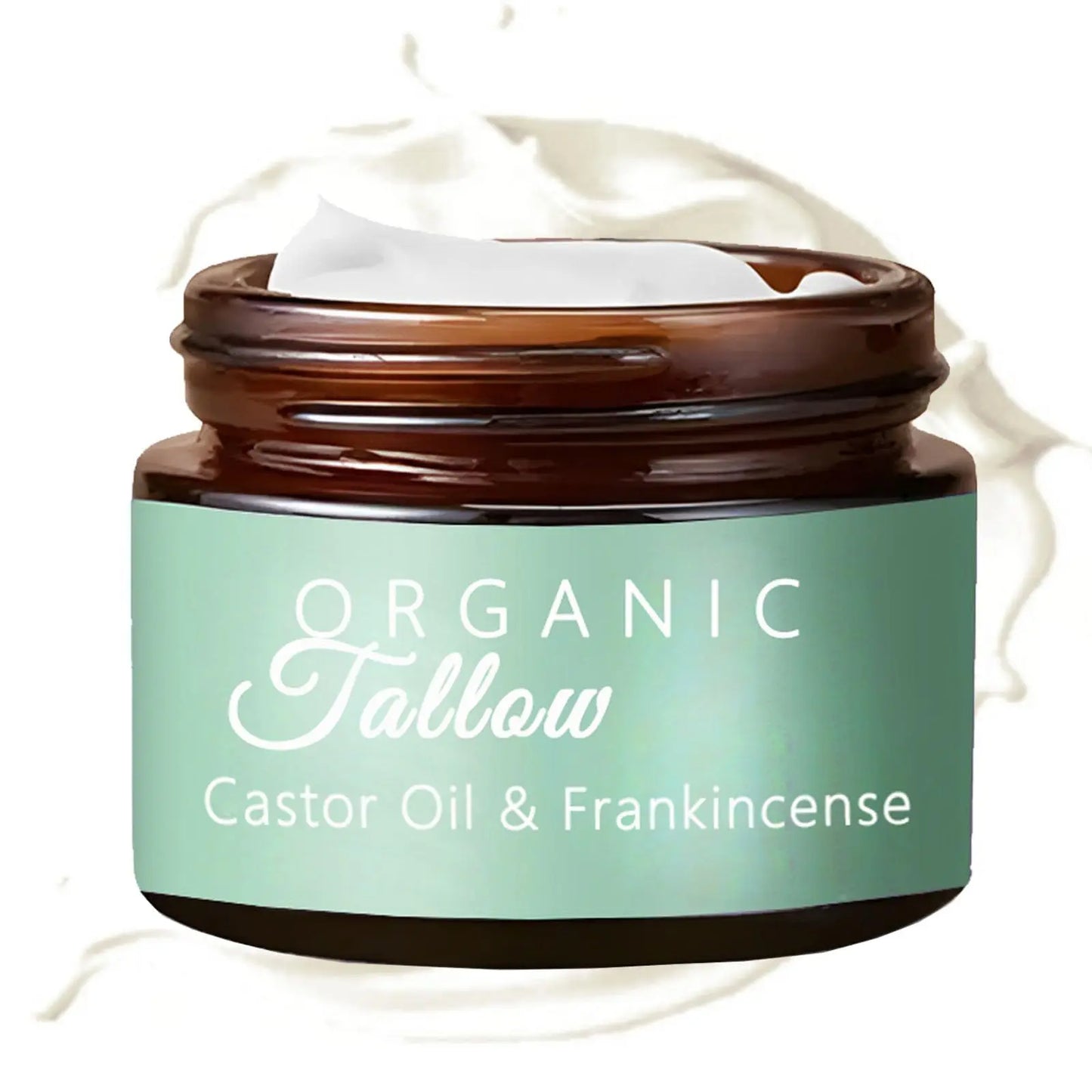 Whipped Tallow Balm with Castor Oil & Frankincense for Natural Skincare & Moisturizing
