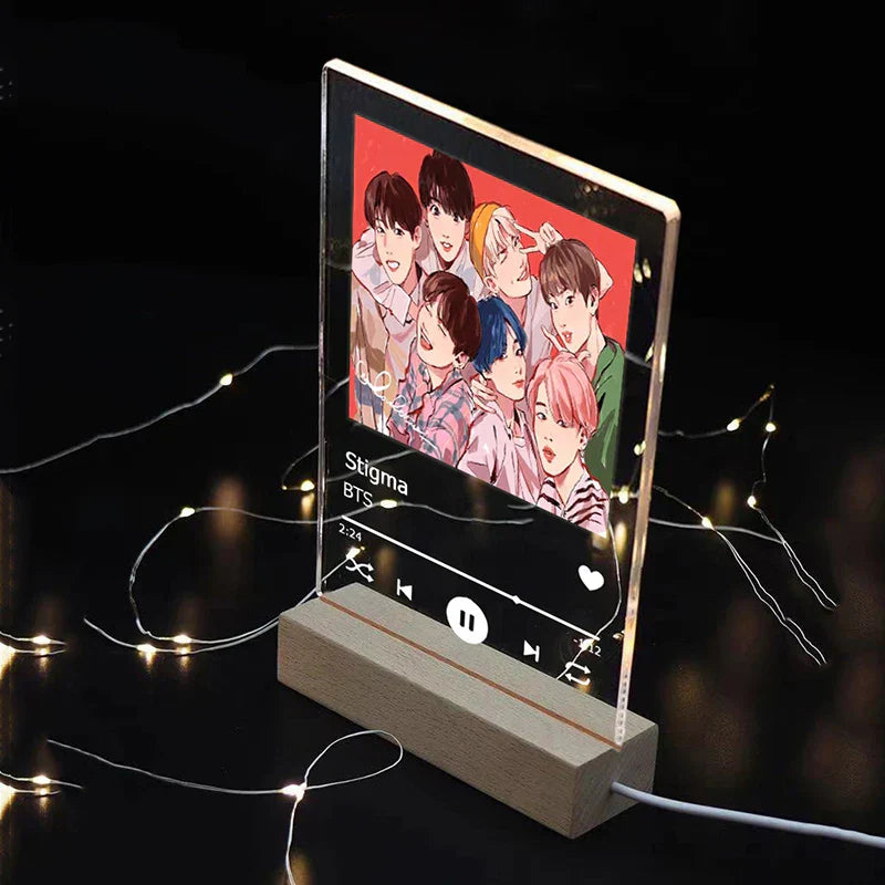 Customized Spotify Album Fridge Magnet Personalized Music Fridge Magnet Can Play Songs and Adjust Volume