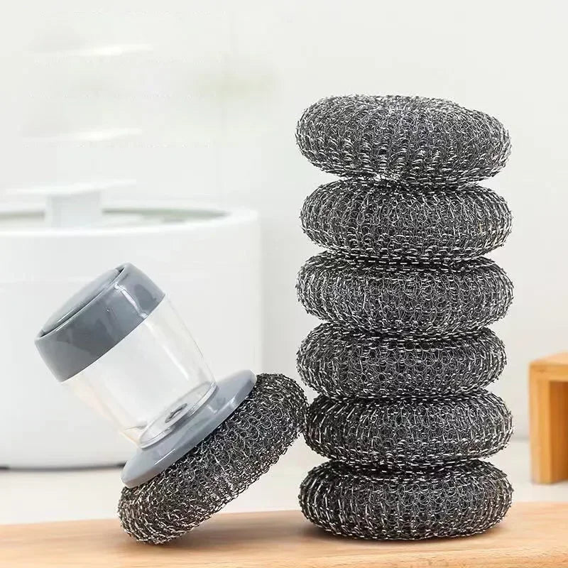 Stainless Steel Sponge Wool Brush