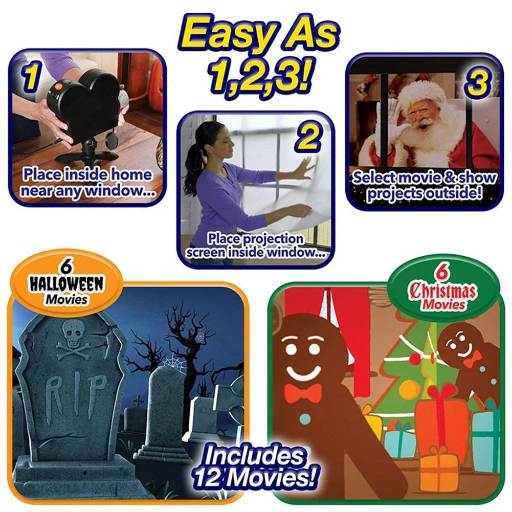 Halloween Holographic Projection (Also applies to Christmas)