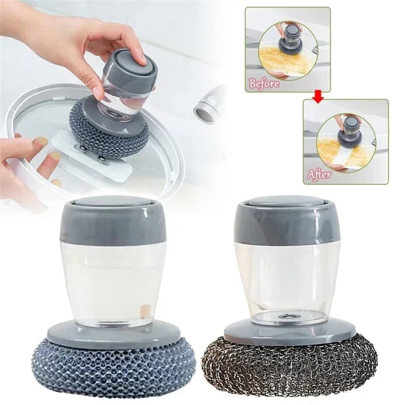 Stainless Steel Sponge Wool Brush