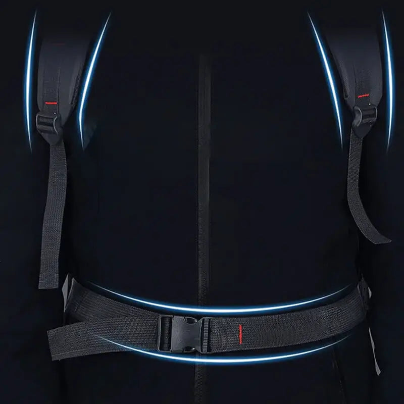 Expandable Large-Capacity Oxford Backpack