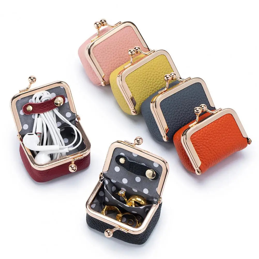 Genuine Leather Mini Jewelry Box
