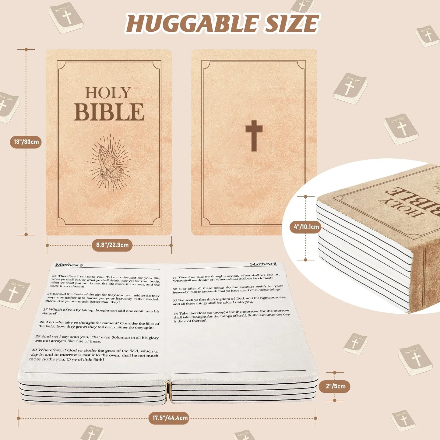 Super Soft & Plush Bible Pillow