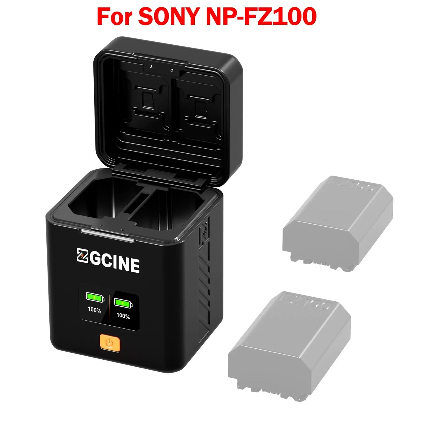 Camera Battery Suitable For Fuji Canon Nikon Camera Fast Charging Card Box Set Charger Digital Display Charging Compartment