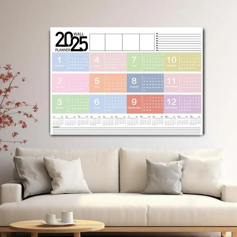 The Oversized Calendar 2025 | Dry Erase