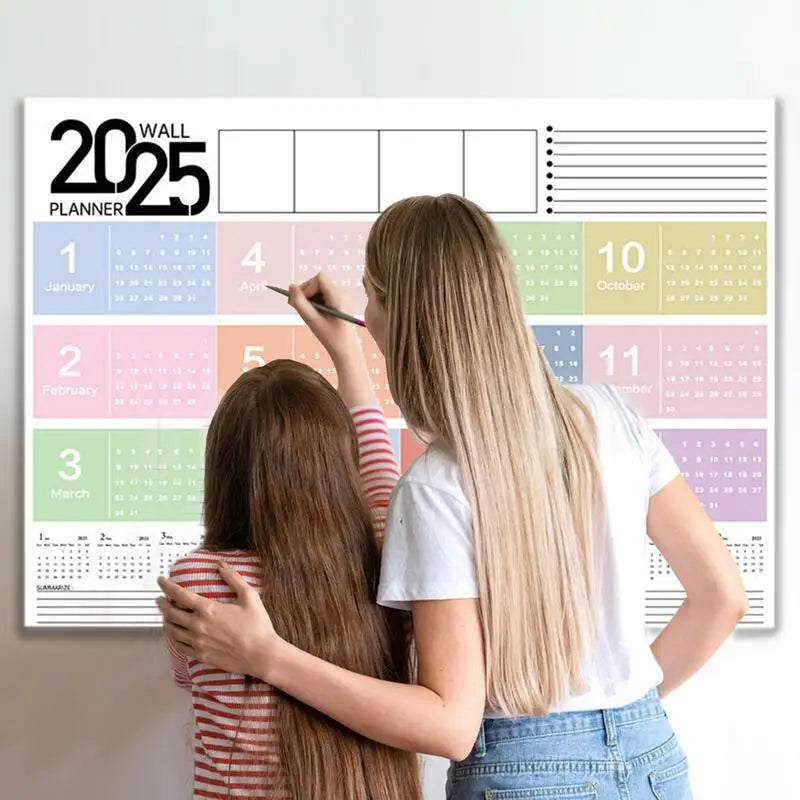 The Oversized Calendar 2025 | Dry Erase