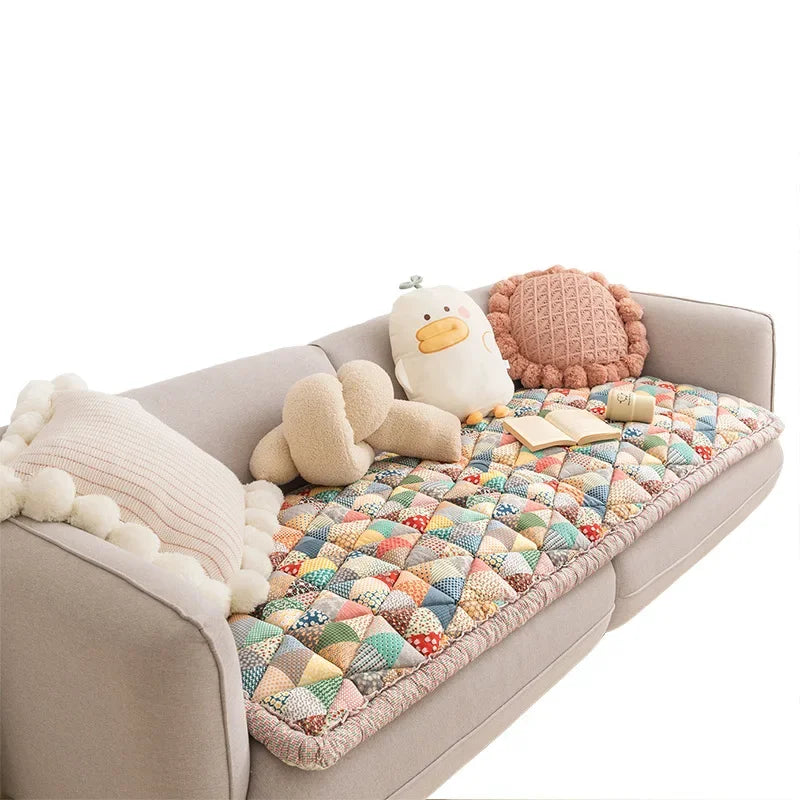 Garden Chic Cotton Protective Couch Cover 1