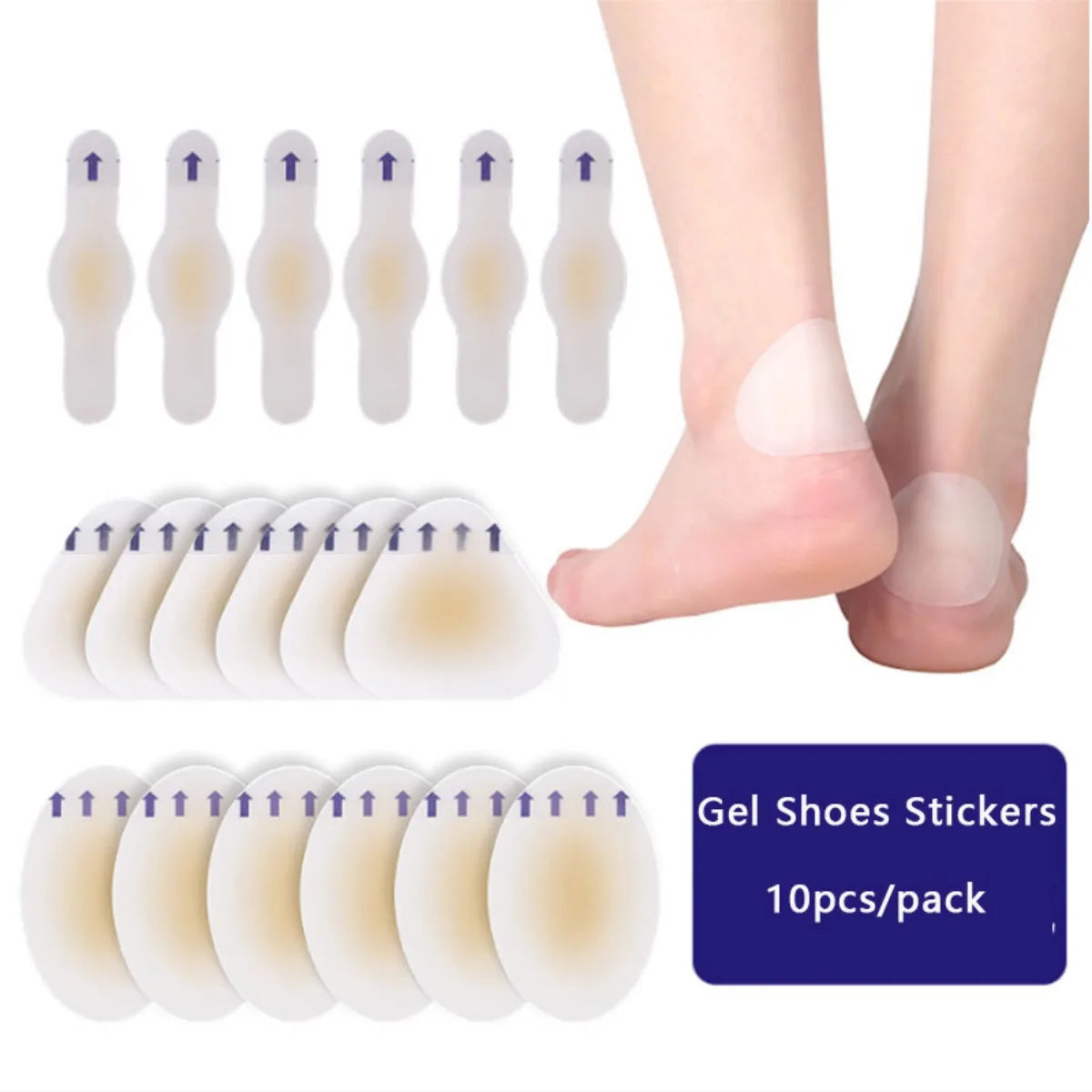 Hydrocolloid Gel Heel Patch