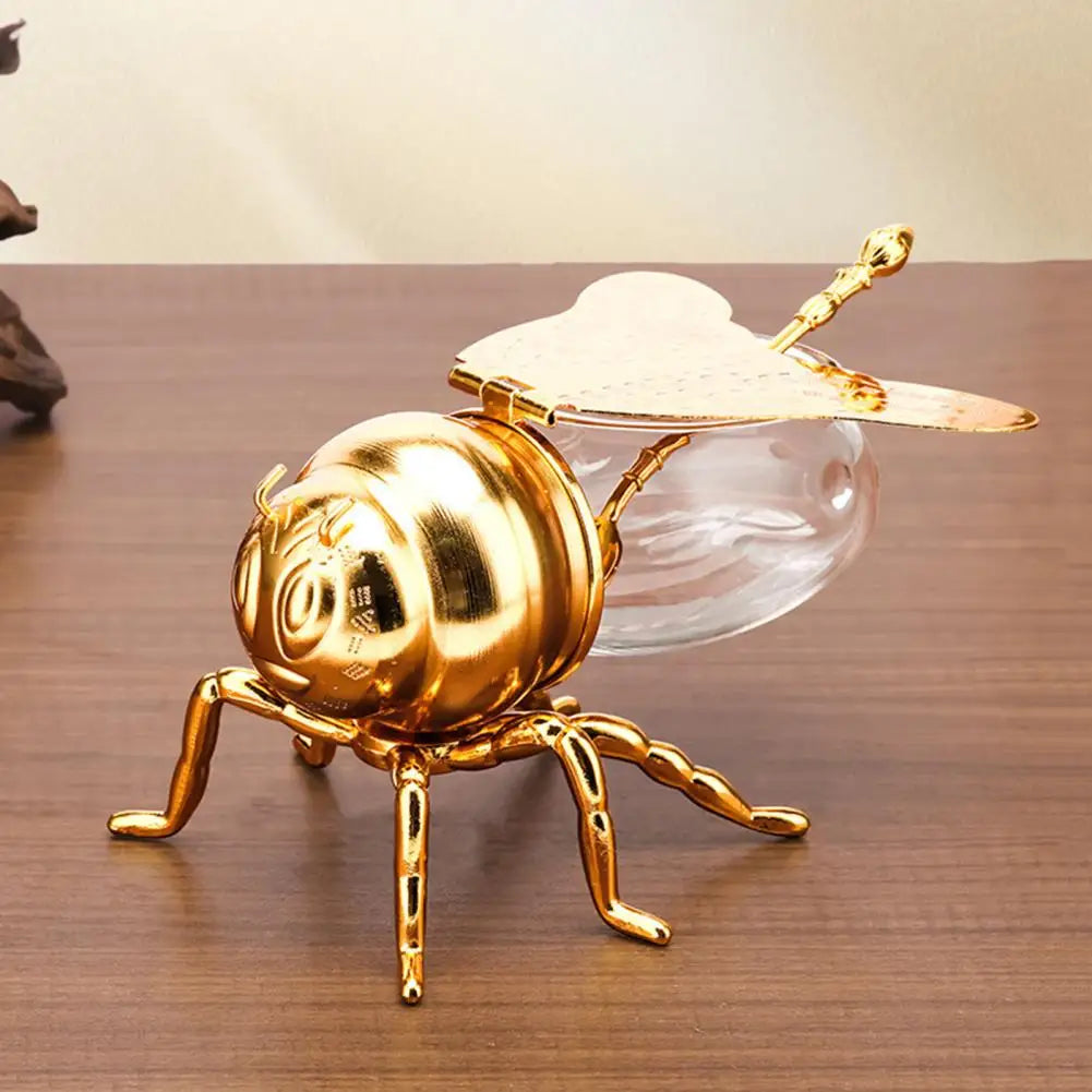 Decorative Bee-Shaped Honey Jar