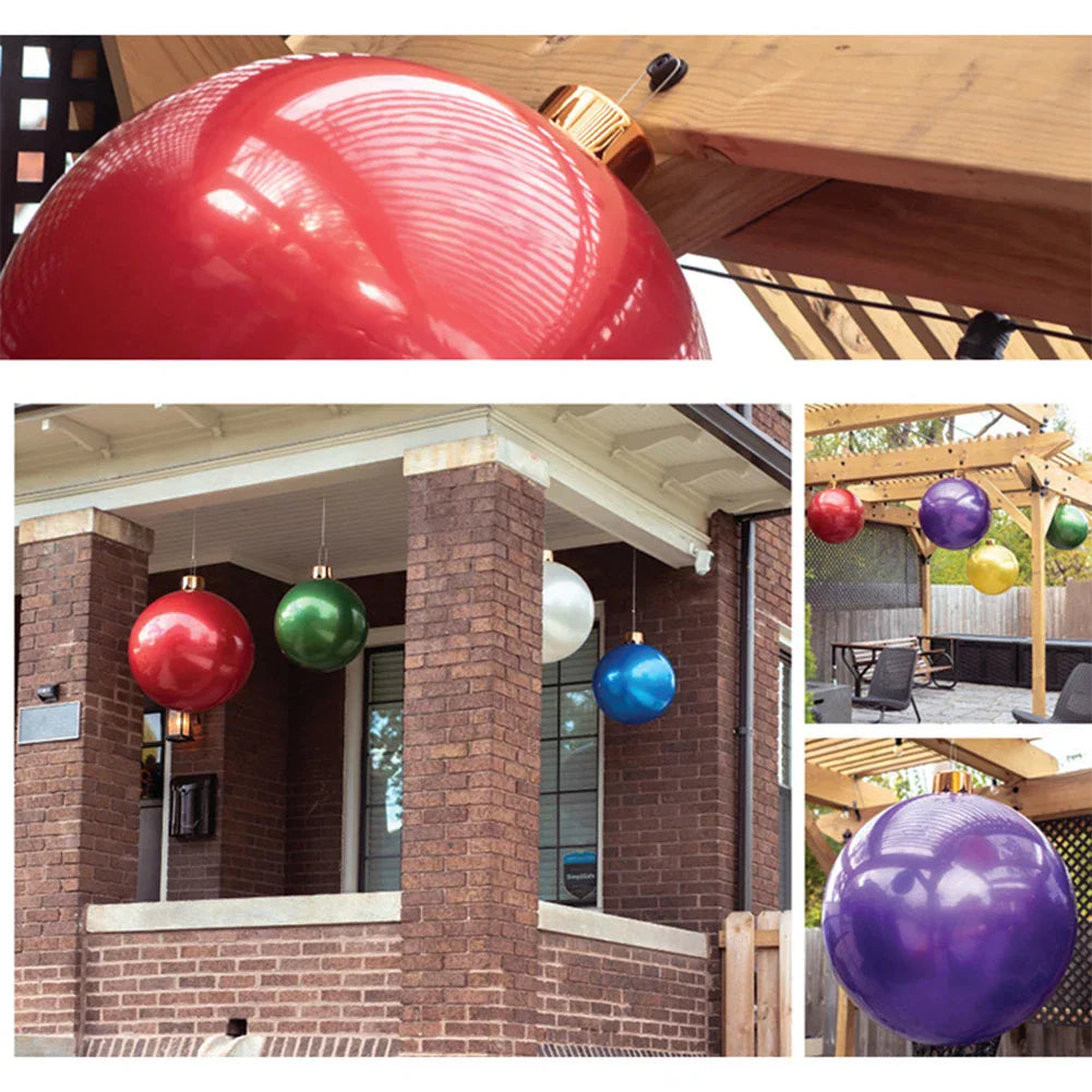 Oversized Inflatable Christmas Ball Decoration