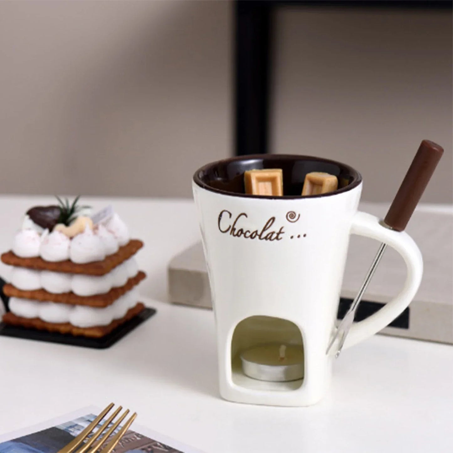 Fondue Cup
