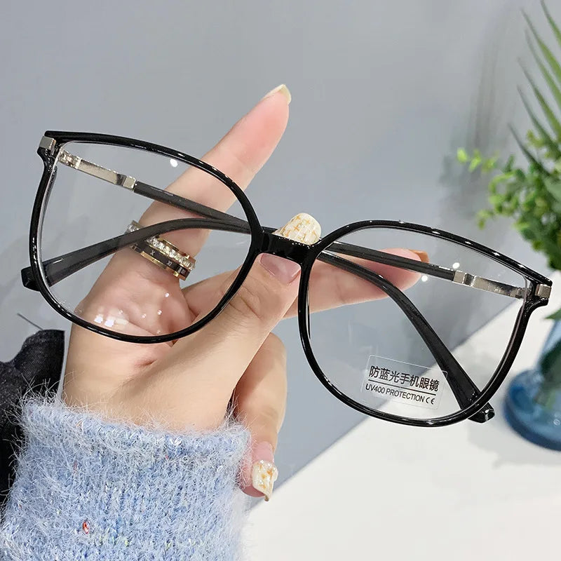 WOMEN'S FASHION LARGE FRAME HD ANTI-BLU-RAY READING GLASSES