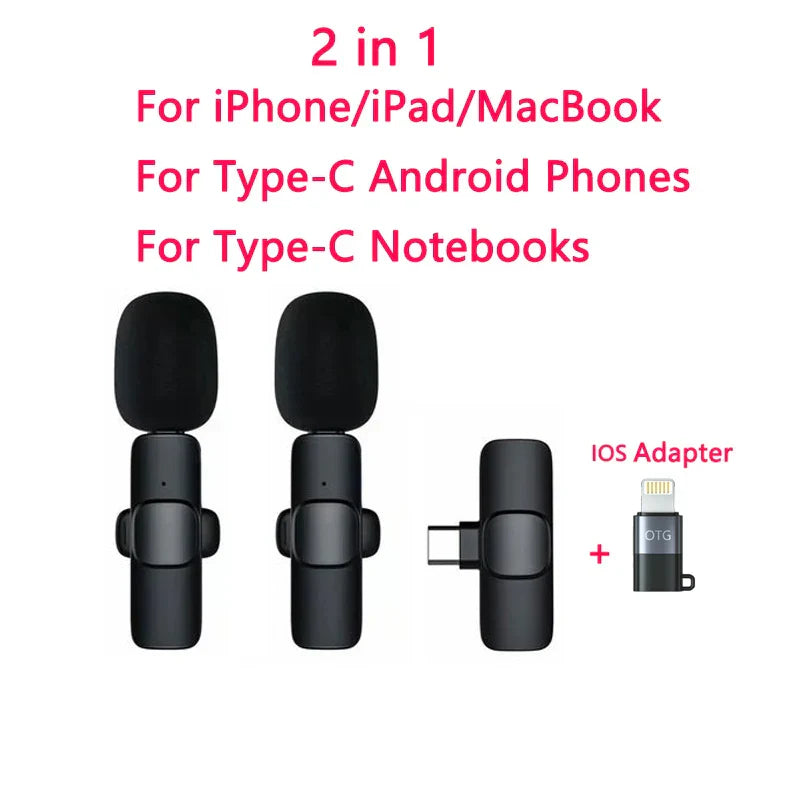 New Wireless Lavalier Microphone