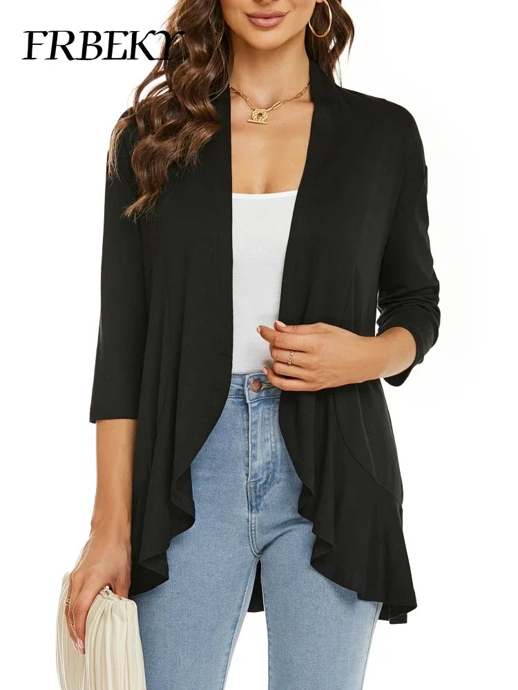 Women's Casual Lightweight Open Front Cardigans