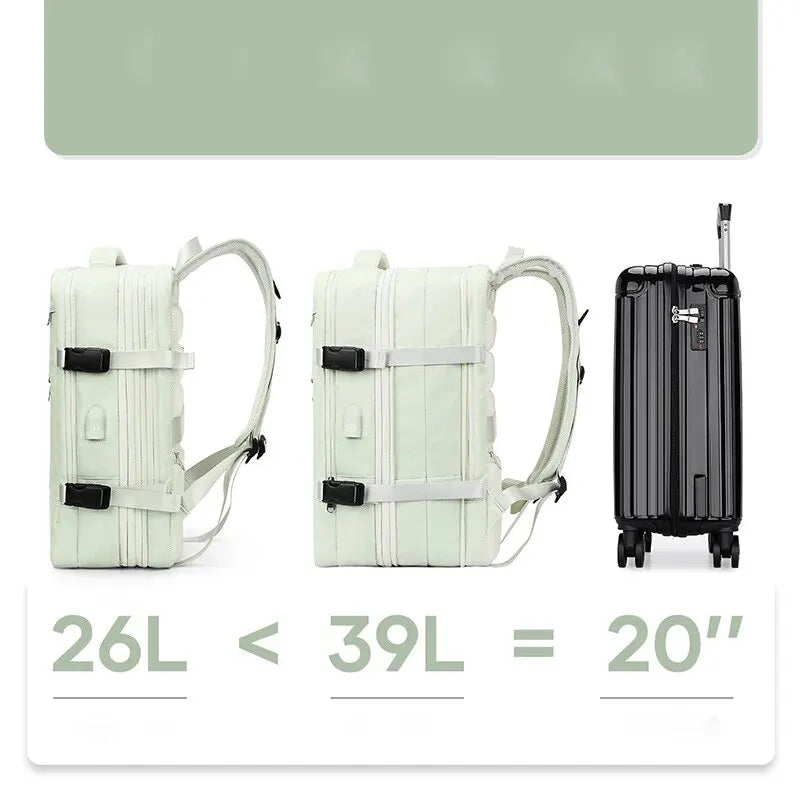 Expandable Travel Backpacks, for 15.6″ Laptop