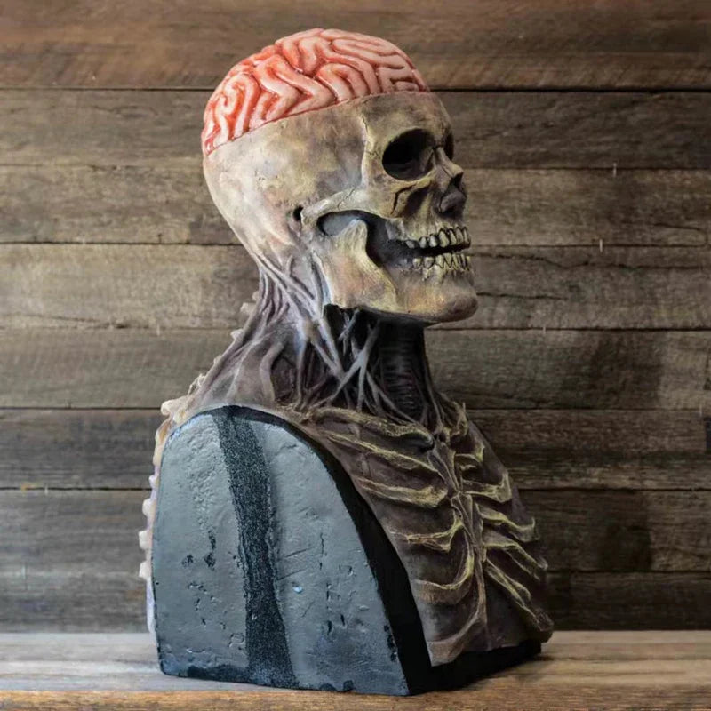 Full Head Skeleton Halloween Mask