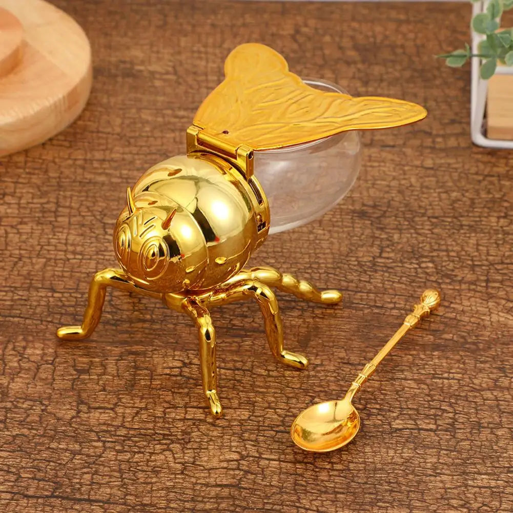 Decorative Bee-Shaped Honey Jar