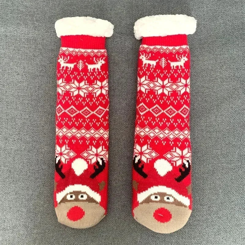 Ultra-thick Cashmere Slipper Home Socks