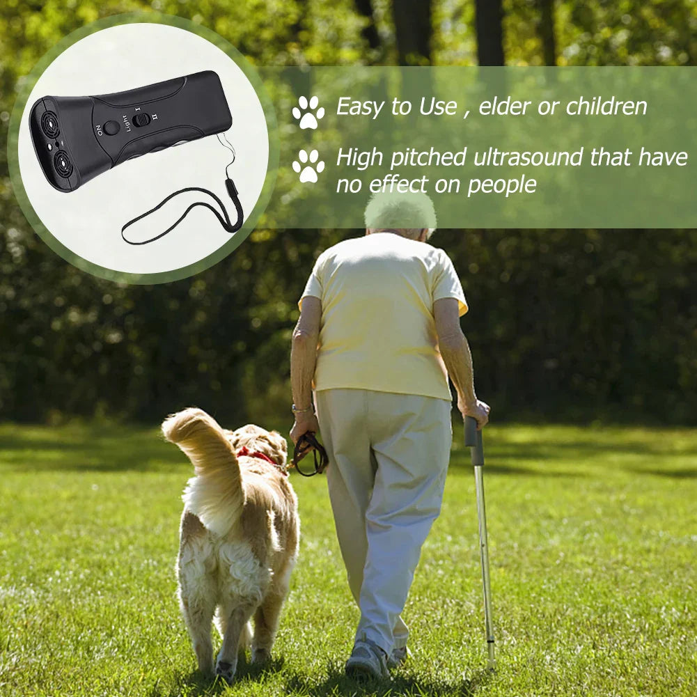 Dual Sensor Ultrasonic Anti Barking Device