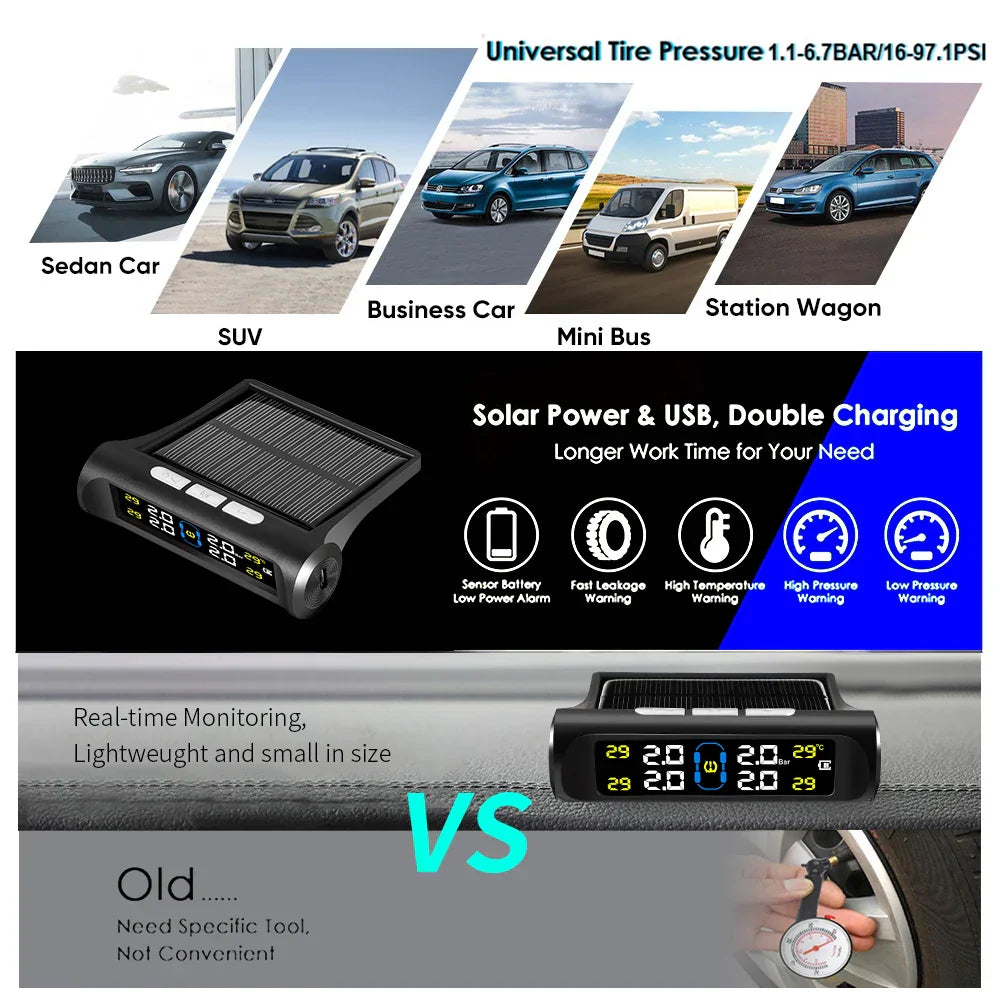 Car Tire Pressure Monitoring System