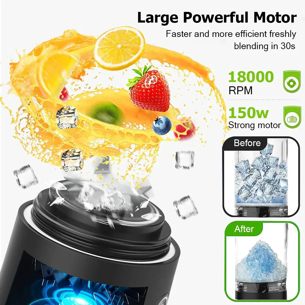 blender met 6 messen