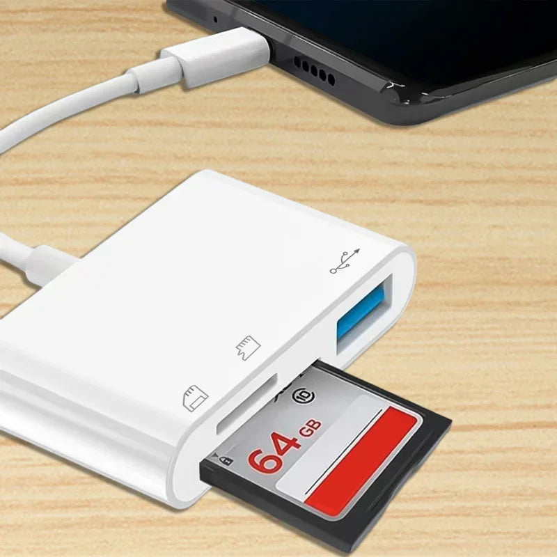SD/TF/USB Card Reader