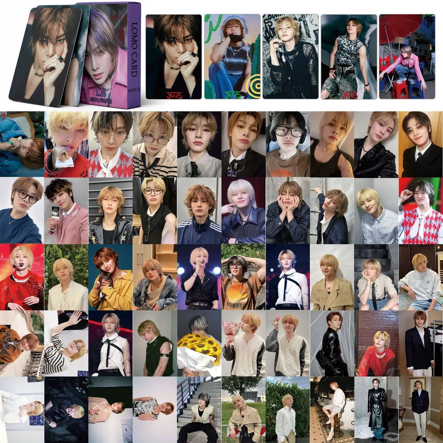 Stray kids 55-Piece Photocard Collector's Set