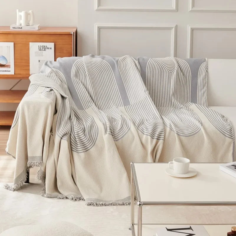 Reversible Chenille Sofa Cover