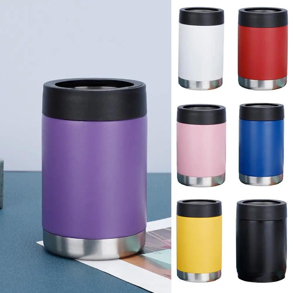 Beer Bottle and Can Cooler with Beer Opener 2