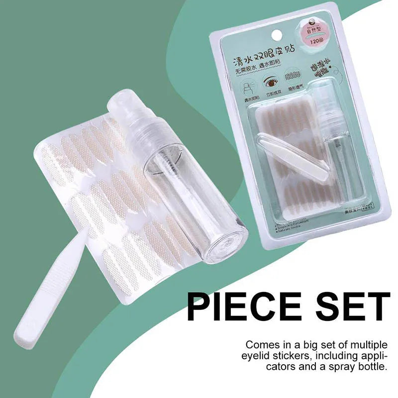 GLUE-FREE INVISIBLE DOUBLE EYELID STICKER