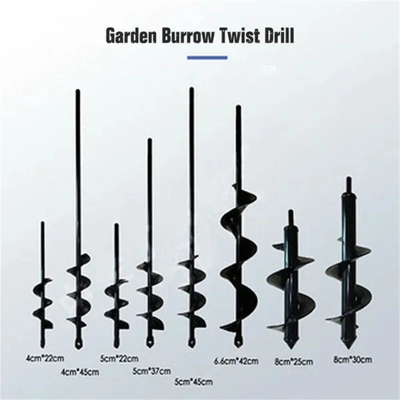 Easy Gardening Auger Spiral Drill Bit