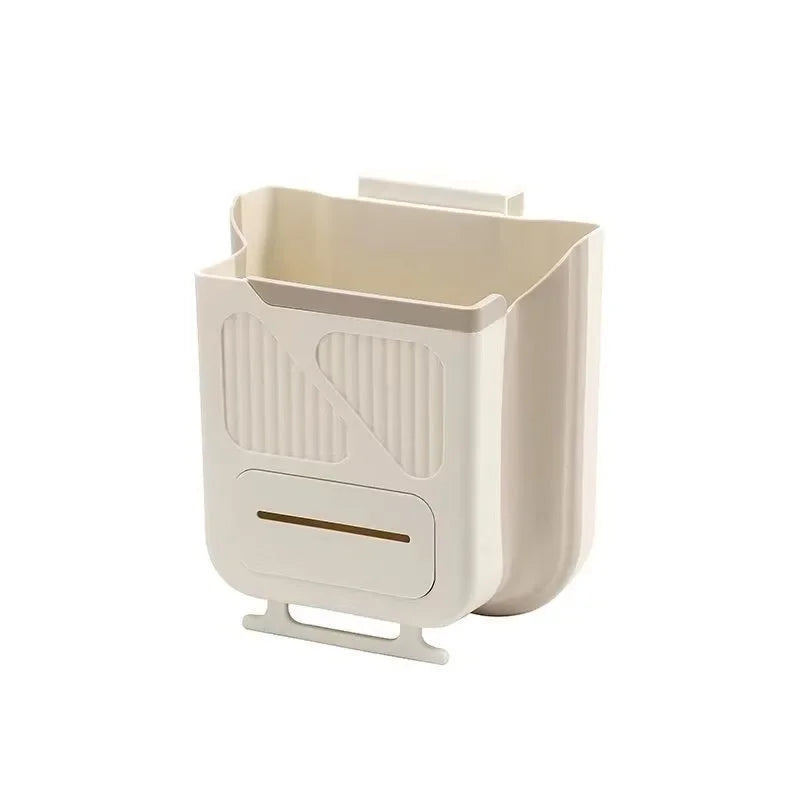 Hanging Trash Can for Kitchen Cabinet Door
