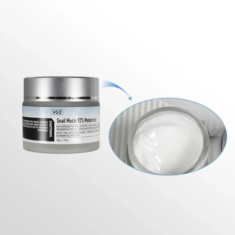 VGO Snail Mucin 92% Moisturizer Daily Face Gel Cream