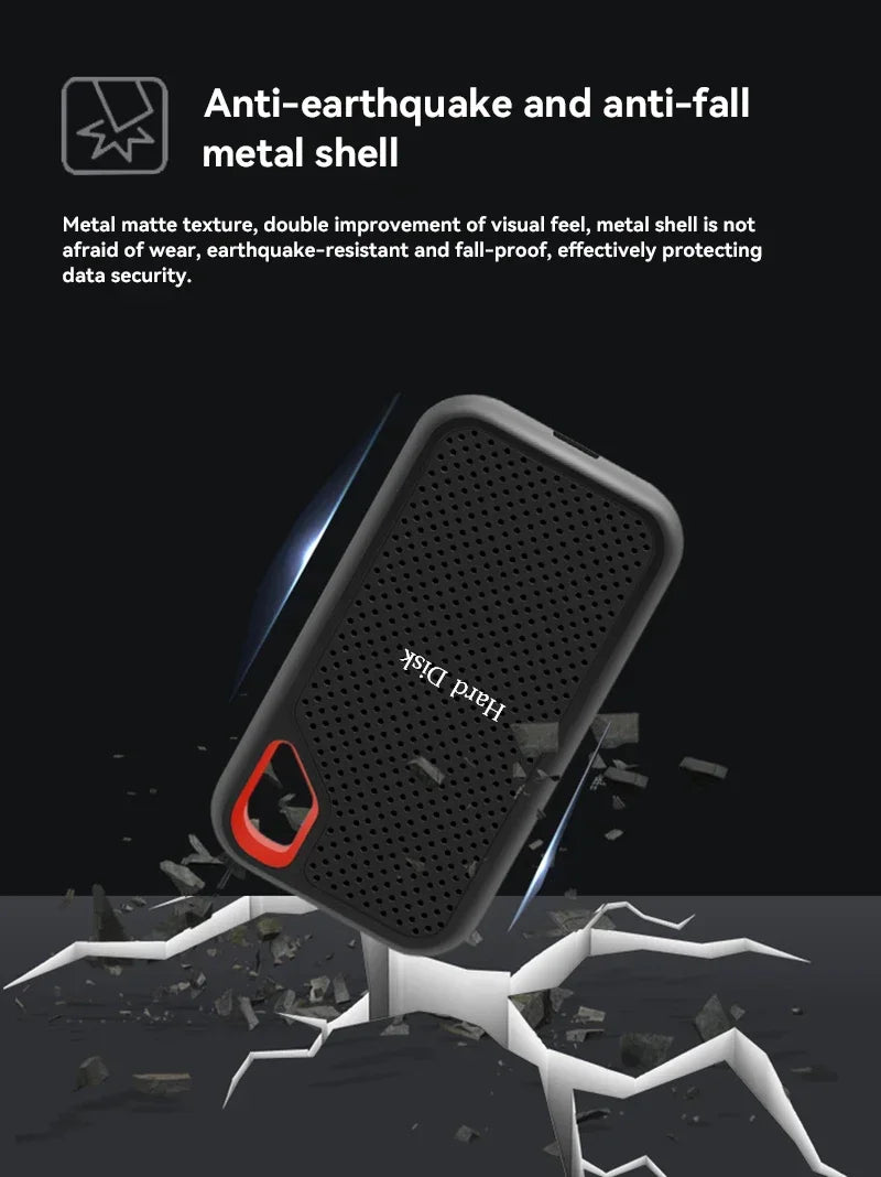 High-speed solid-state mobile hard drive