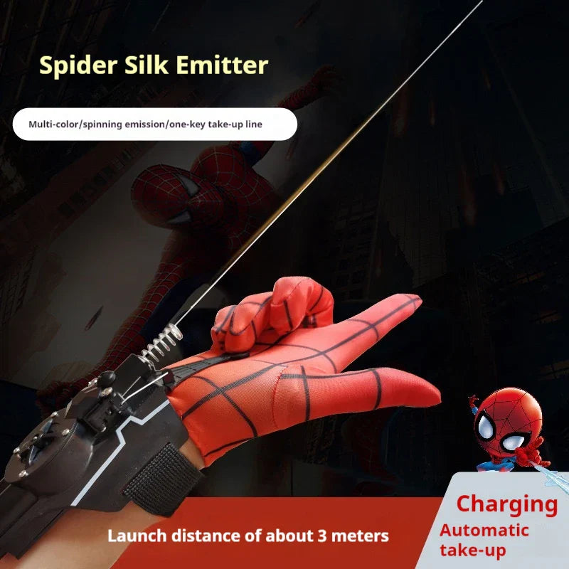 Web Launcher Spider String Shooter Toy